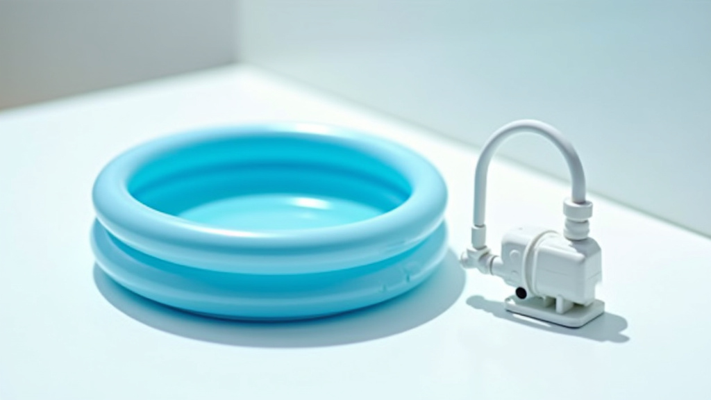 Pompe de filtration pour piscine hors sol avec système de contrôle moderne