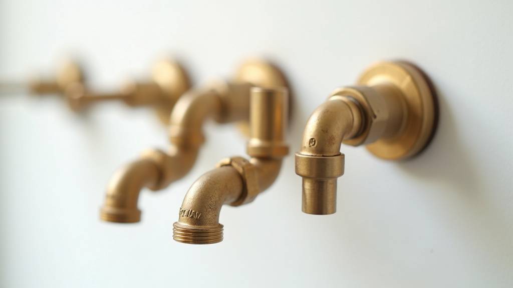 Comparaison des matériaux de nourrices de plomberie : laiton, inox, bronze
