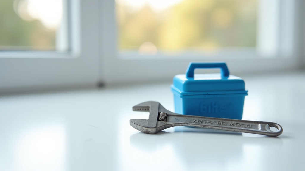 Outils professionnels d'un plombier qualifié avec certifications affichées sur le véhicule