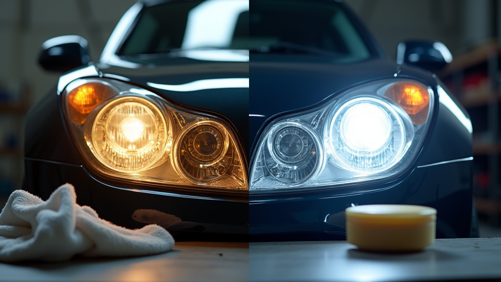 Produits d'entretien pour la protection des phares de voiture