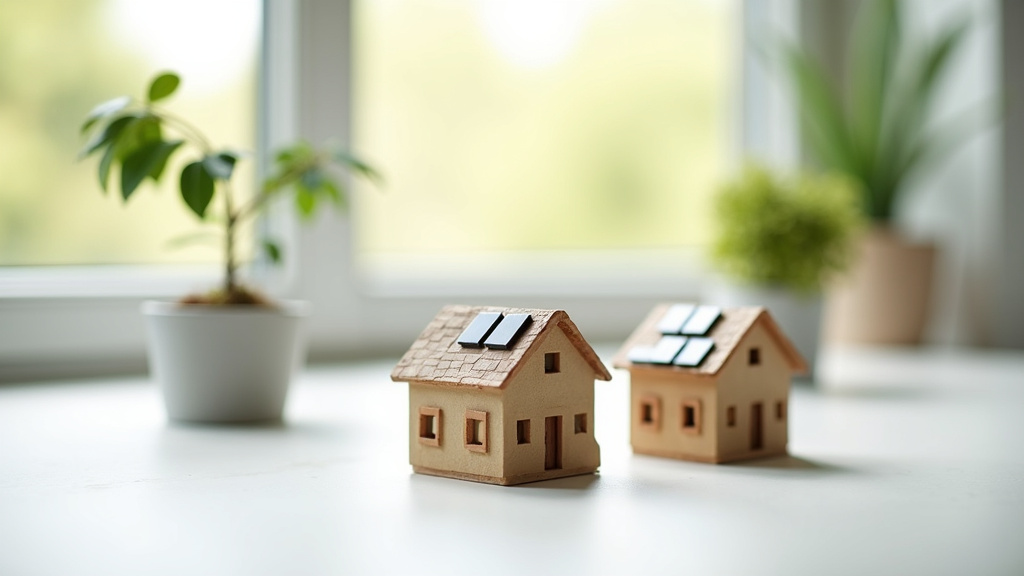 Rénovation écologique d'une maison avec isolation et panneaux solaires